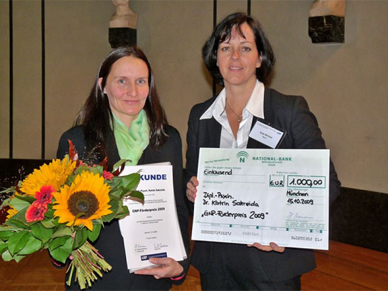 Bild mit der Buchpreisträgerin 2009