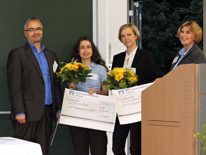 Gruppenbild vom GNP-Förderpreis 2015