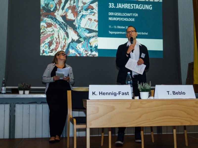 Kristina Henning-Fast und Thomas Beblo