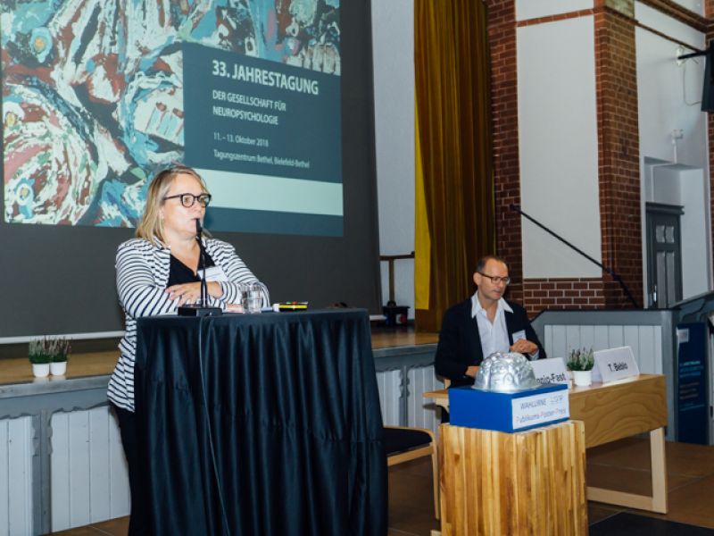 Begrüßung der Tagungspräsidenten PD Dr. Kristina Hennig-Fast und Prof. Dr. Thomas Beblo