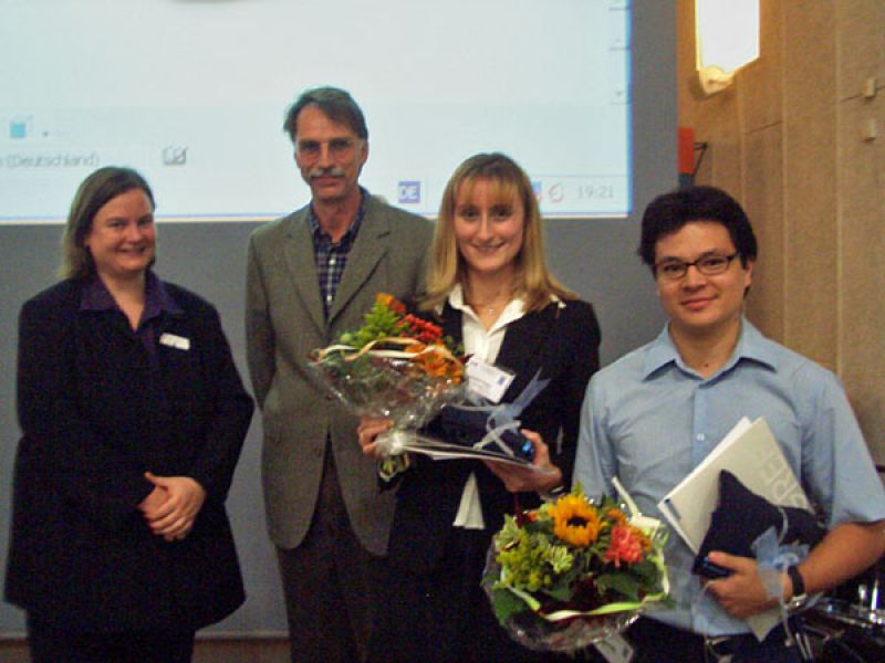 Gruppenbild mit den Buchpreisträgern 2007