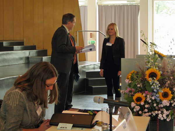 Verleihung des Buchpreises 2013